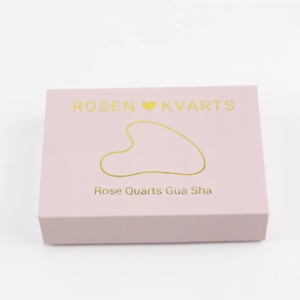 ROSENKVARTS Rose Quartz Gua Sha 02