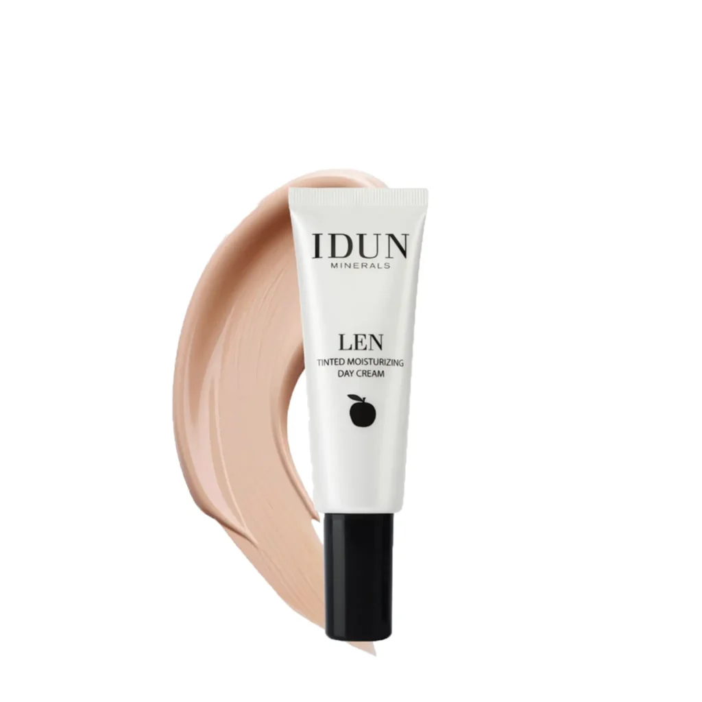 Idun Minerals Tinted Moisturizing Day Cream Len Light Medium